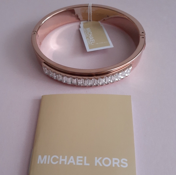 Michael Kors Rose Gold Tone Bracelet NIB - Picture 1 of 7